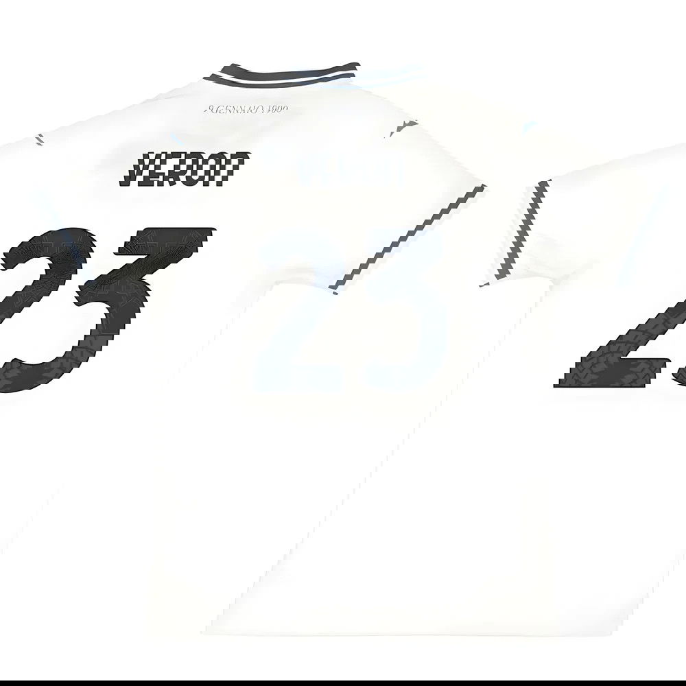 Lacné Futbalove Dresy SS Lazio VERON #23 Preč Dres 2025-2026