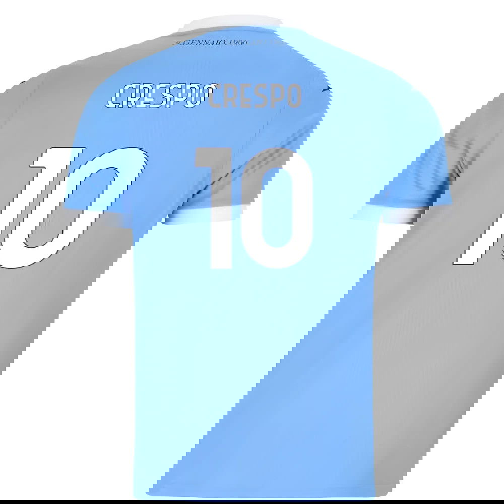 Lacné Futbalove Dresy SS Lazio CRESPO #10 Domáci Dres 2025-2026