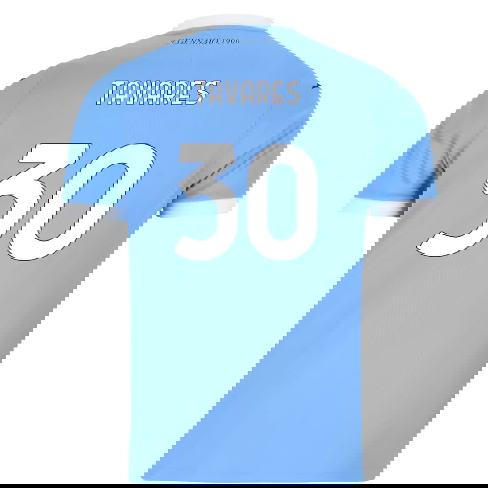 Lacné Futbalove Dresy SS Lazio TAVARES #30 Domáci Dres 2025-2026