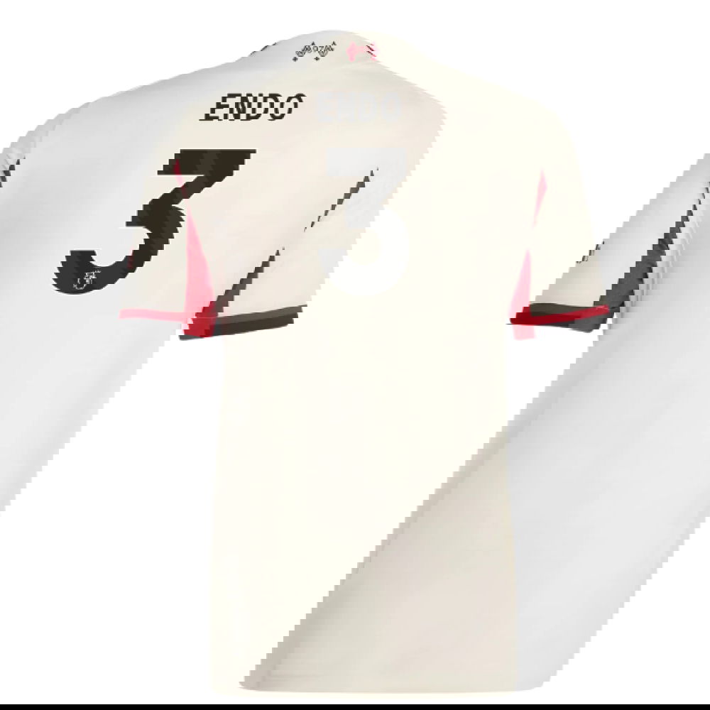 Lacné Futbalove Dresy Liverpool Dámské ENDO #3 Preč Dres 2025-2026