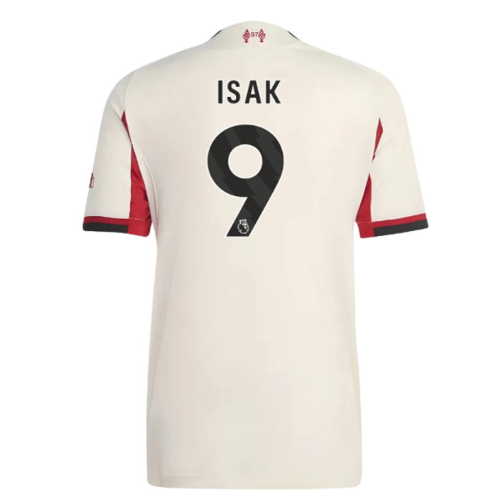 Lacné Futbalove Dresy Liverpool Dámské ISAK #9 Preč Dres 2025-2026