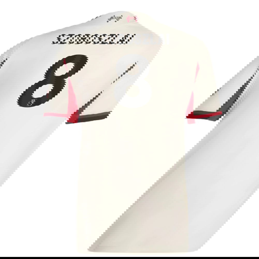 Lacné Futbalove Dresy Liverpool Dámské SZOBOSZLAI #8 Preč Dres 2025-2026