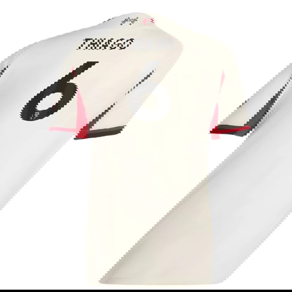 Lacné Futbalove Dresy Liverpool Dámské THIAGO #6 Preč Dres 2025-2026