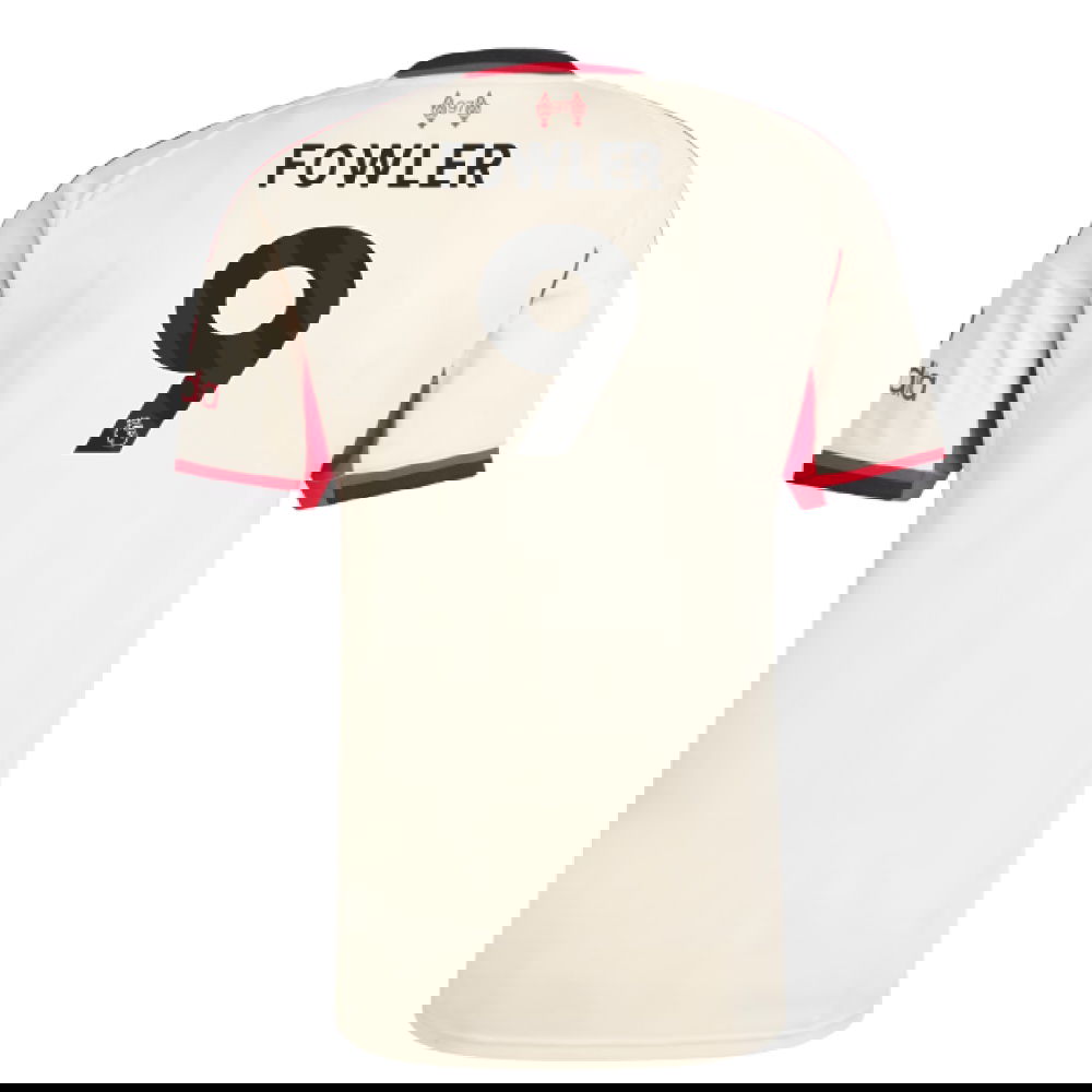 Lacné Futbalove Dresy Liverpool FOWLER #9 Preč Dres 2025-2026