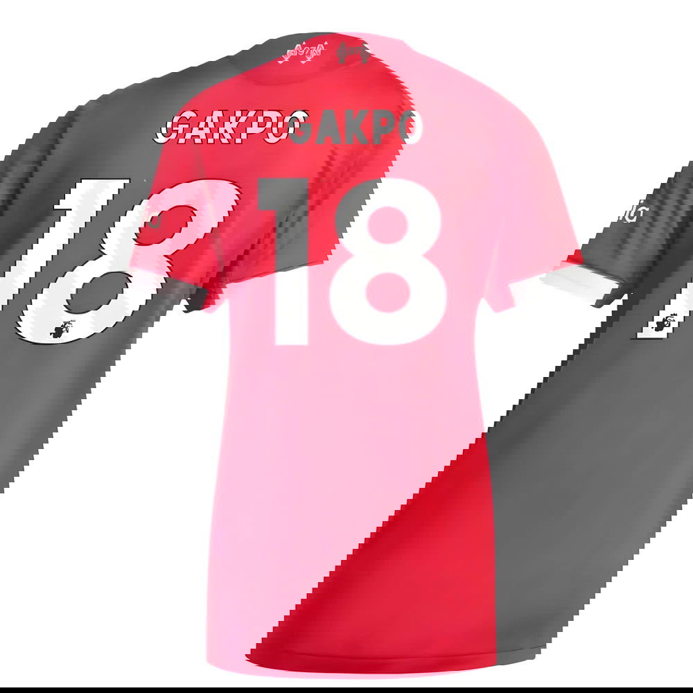 Lacné Futbalove Dresy Liverpool Dámské GAKPO #18 Domáci Dres 2025-2026