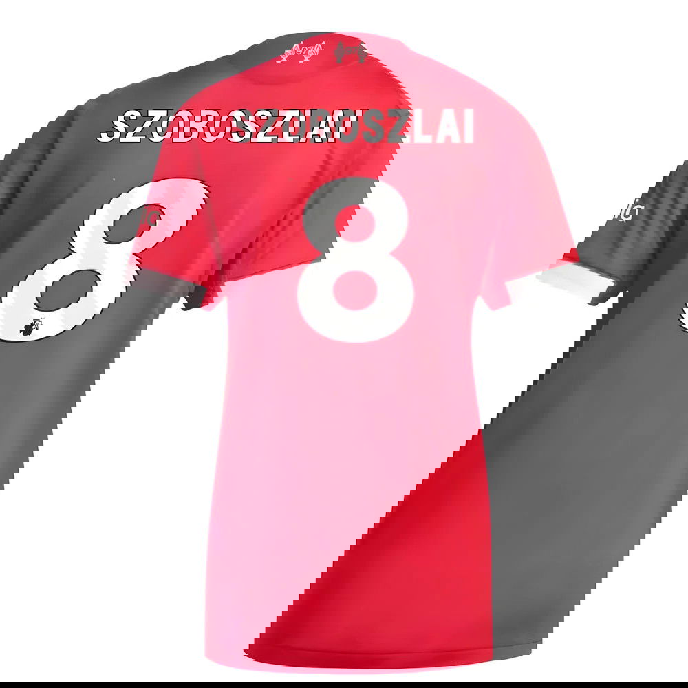 Lacné Futbalove Dresy Liverpool Dámské SZOBOSZLAI #8 Domáci Dres 2025-2026