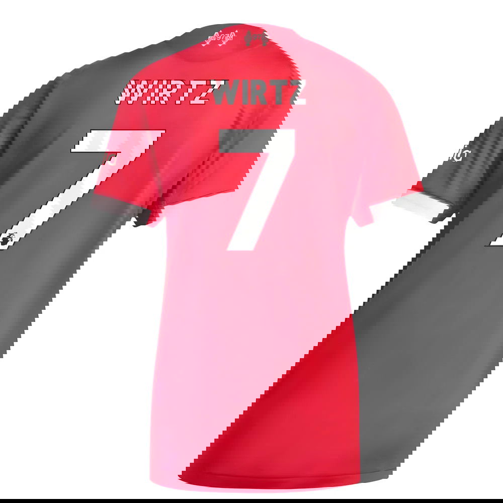 Lacné Futbalove Dresy Liverpool Dámské WIRTZ #7 Domáci Dres 2025-2026