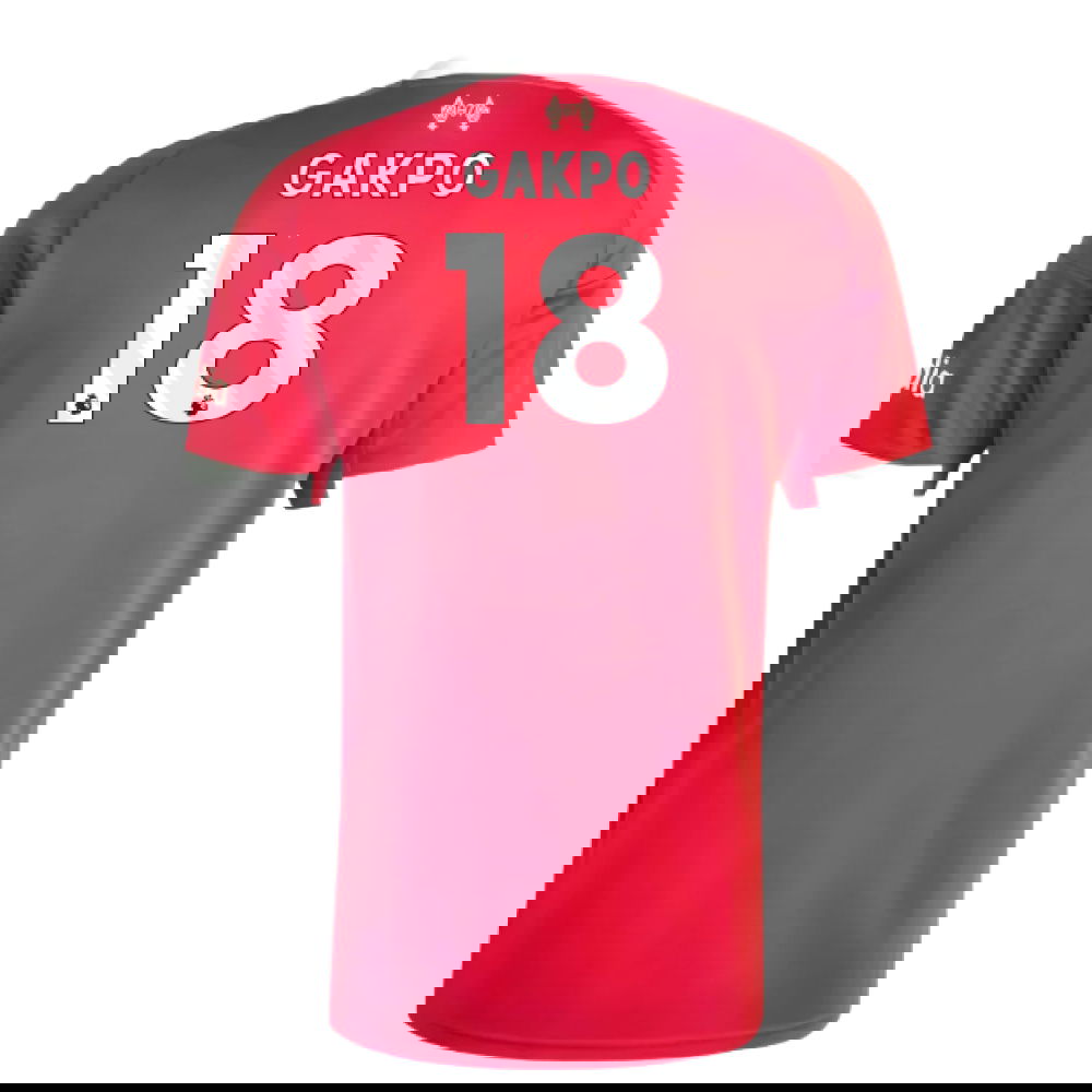 Lacné Futbalove Dresy Liverpool GAKPO #18 Domáci Dres 2025-2026