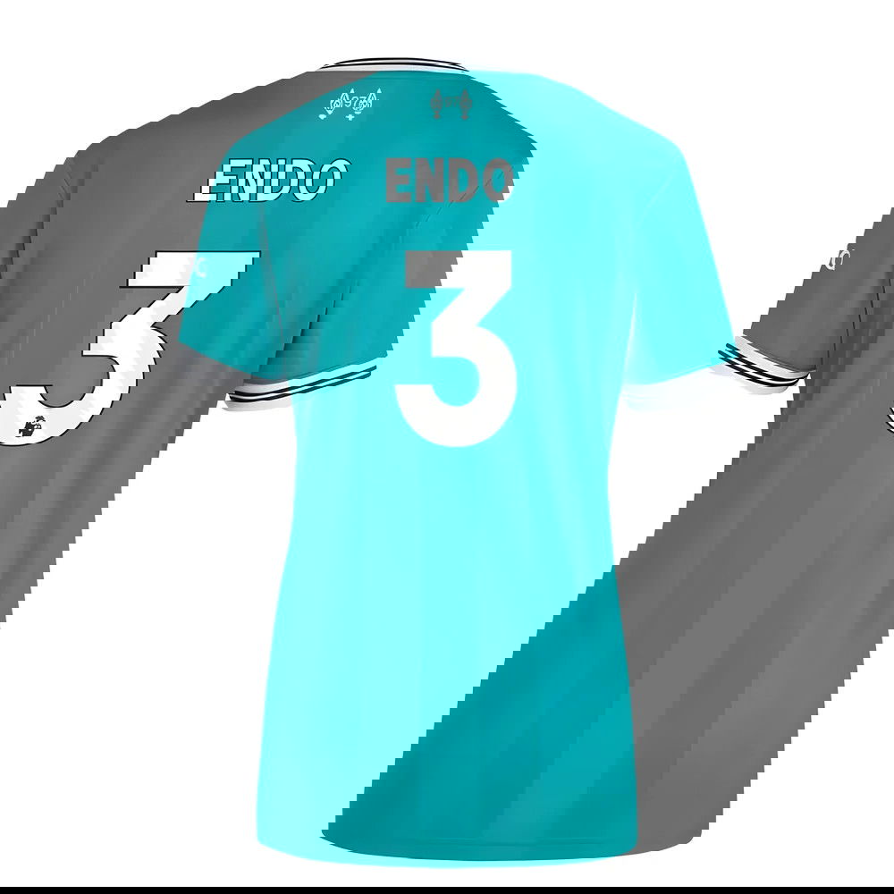 Lacné Futbalove Dresy Liverpool Dámské ENDO #3 Tretina Dres 2025-2026