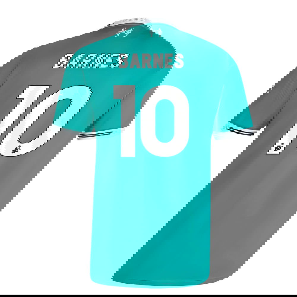 Lacné Futbalove Dresy Liverpool BARNES #10 Tretina Dres 2025-2026