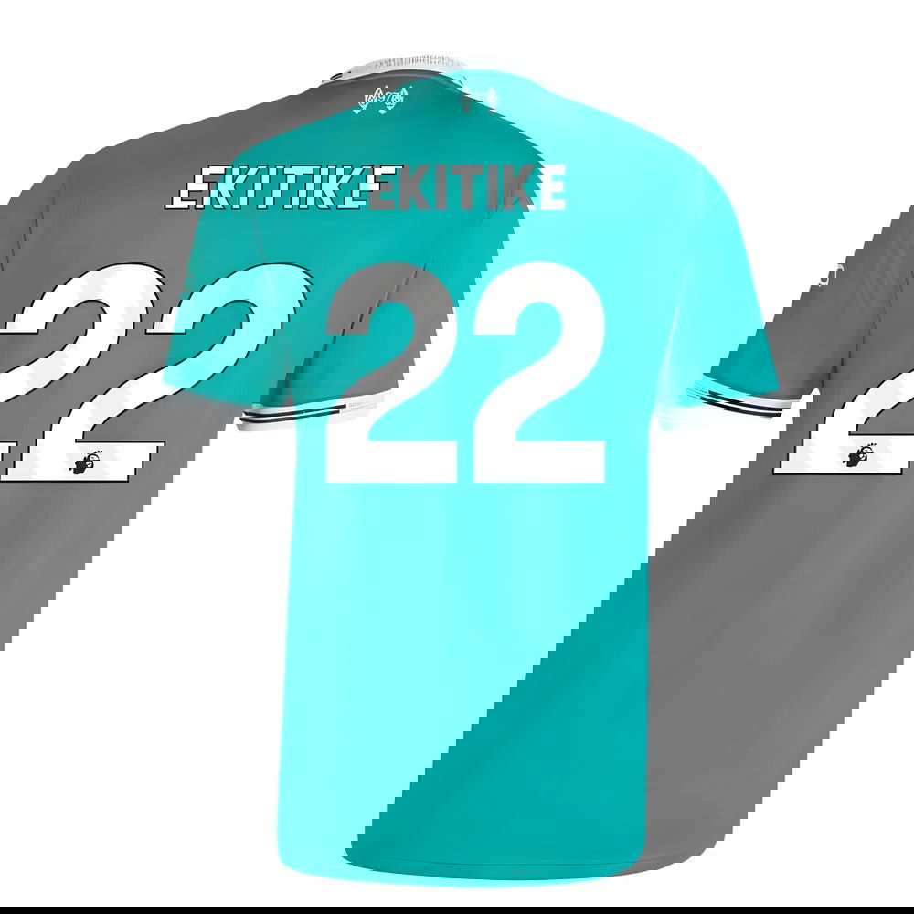 Lacné Futbalove Dresy Liverpool EKITIKE #22 Tretina Dres 2025-2026