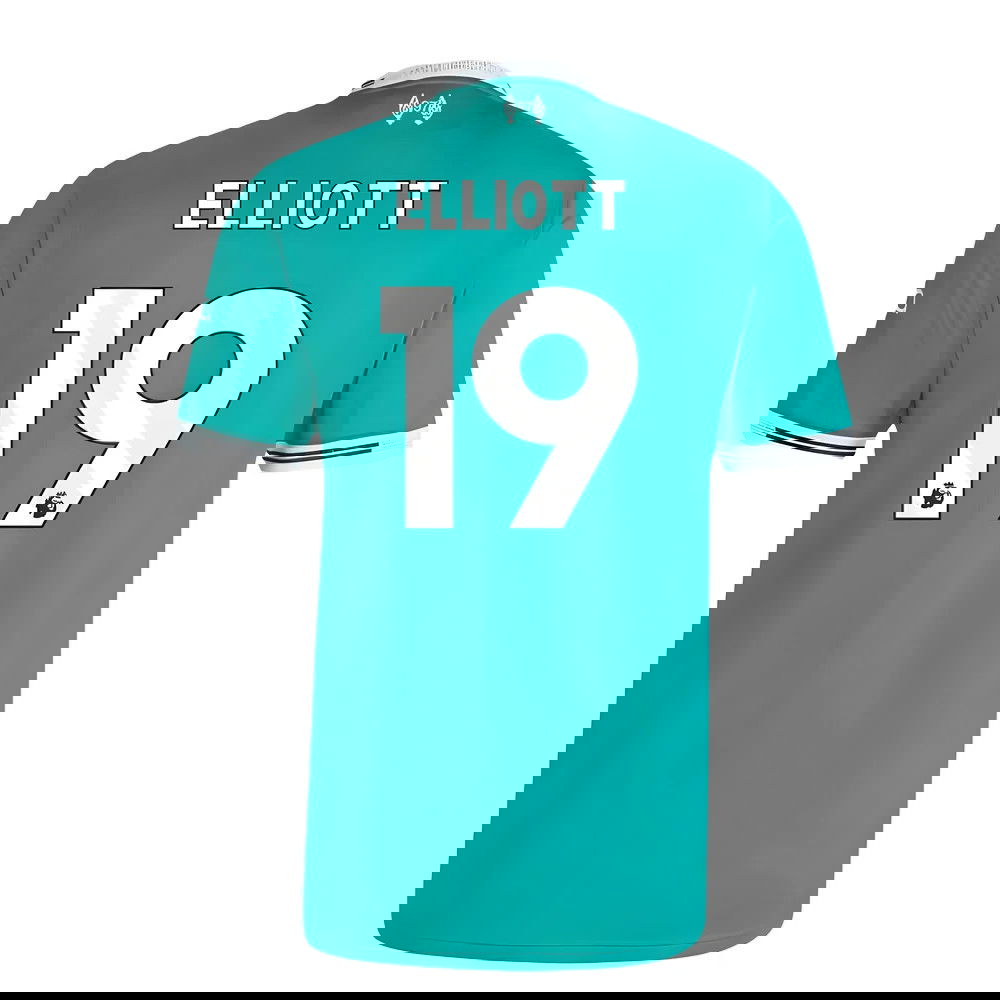 Lacné Futbalove Dresy Liverpool ELLIOTT #19 Tretina Dres 2025-2026