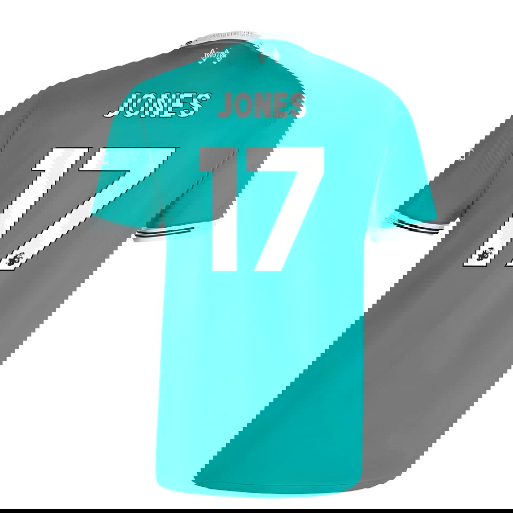 Lacné Futbalove Dresy Liverpool JONES #17 Tretina Dres 2025-2026