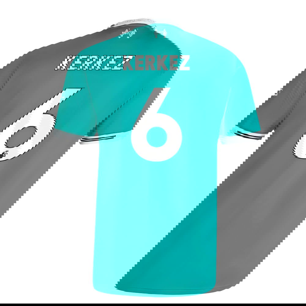 Lacné Futbalove Dresy Liverpool KERKEZ #6 Tretina Dres 2025-2026