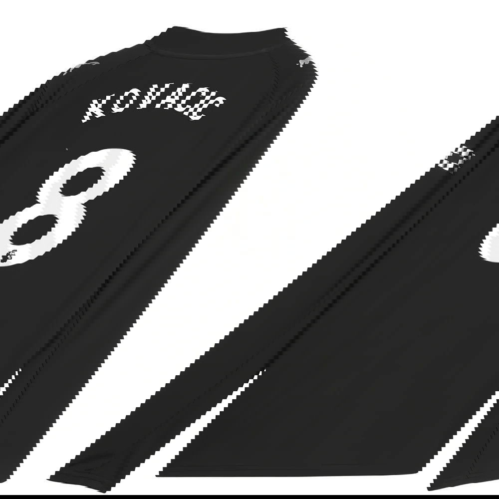 Lacné Futbalove Dresy Manchester City Dlhý Rukáv KOVACIC #8 Preč Dres 2025-2026