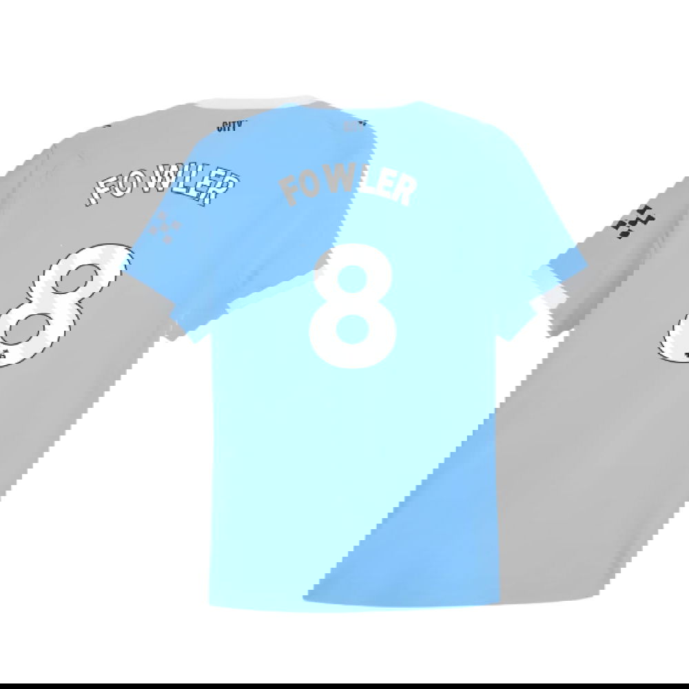 Lacné Futbalove Dresy Manchester City FOWLER #8 Domáci Dres 2025-2026