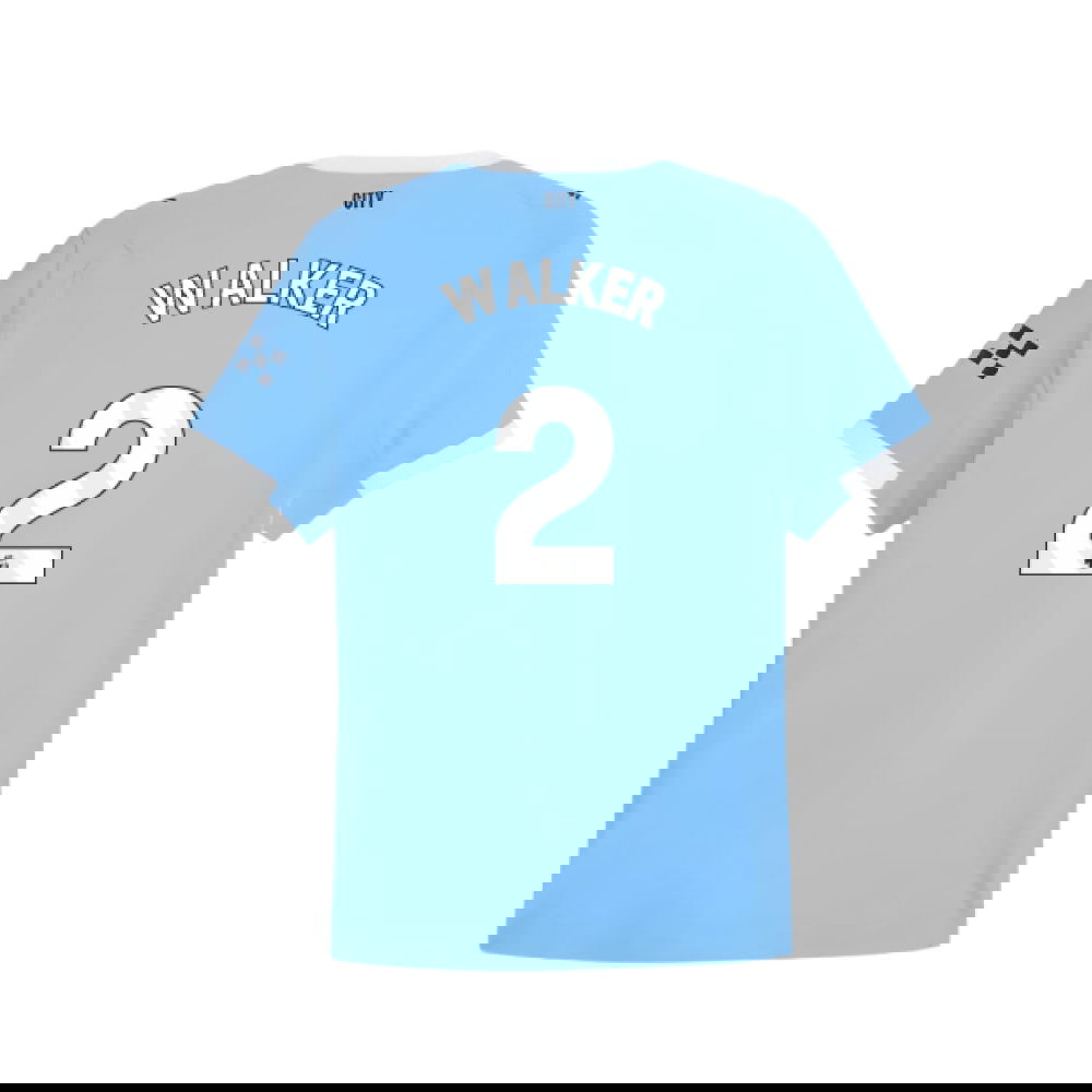 Lacné Futbalove Dresy Manchester City WALKER #2 Domáci Dres 2025-2026