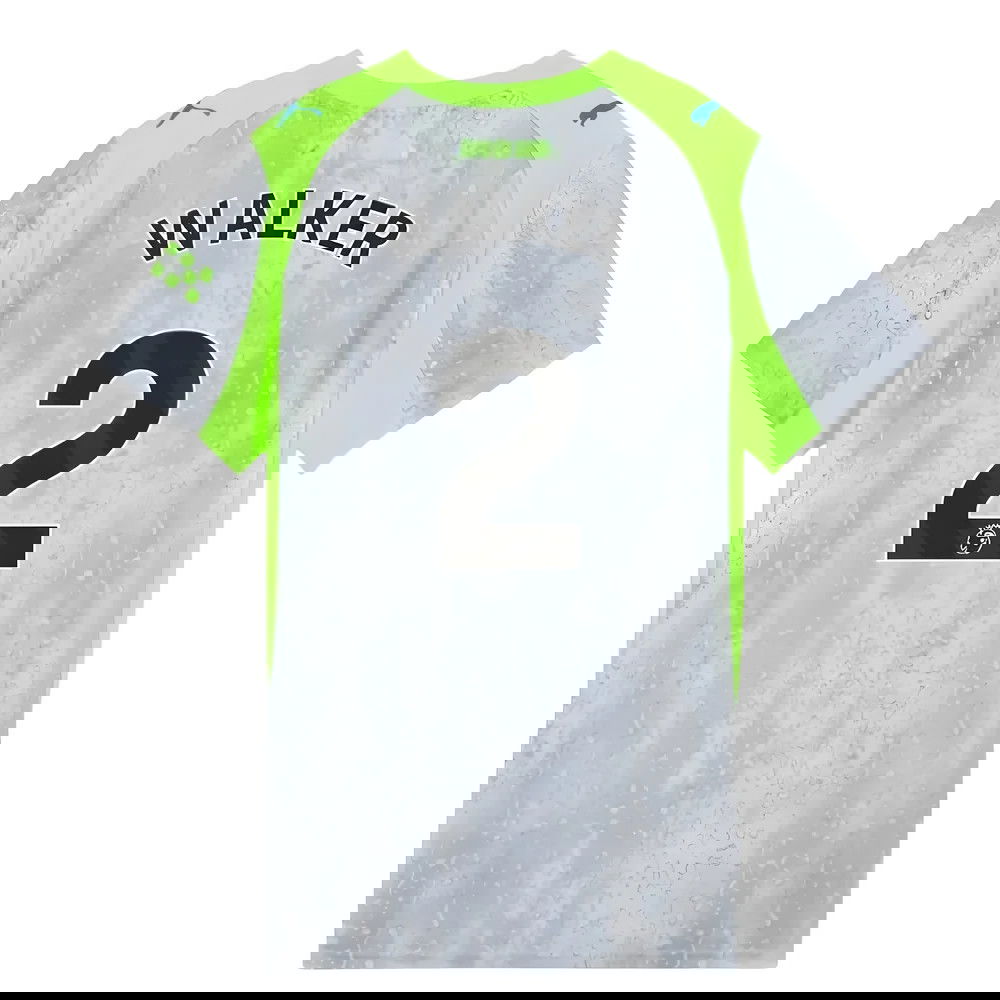 Lacné Futbalove Dresy Manchester City WALKER #2 Tretina Dres 2025-2026