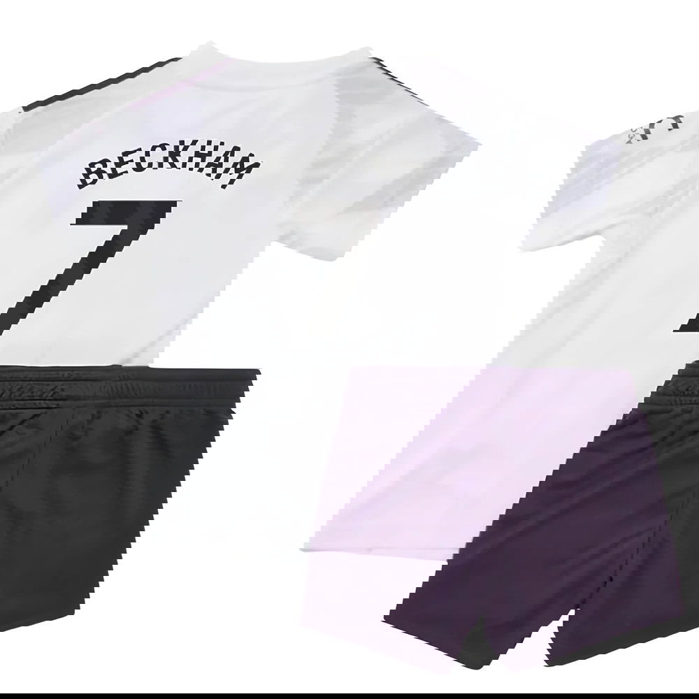 Lacné Futbalove Dresy Manchester United Detské BECKHAM #7 Preč Dres 2025-2026