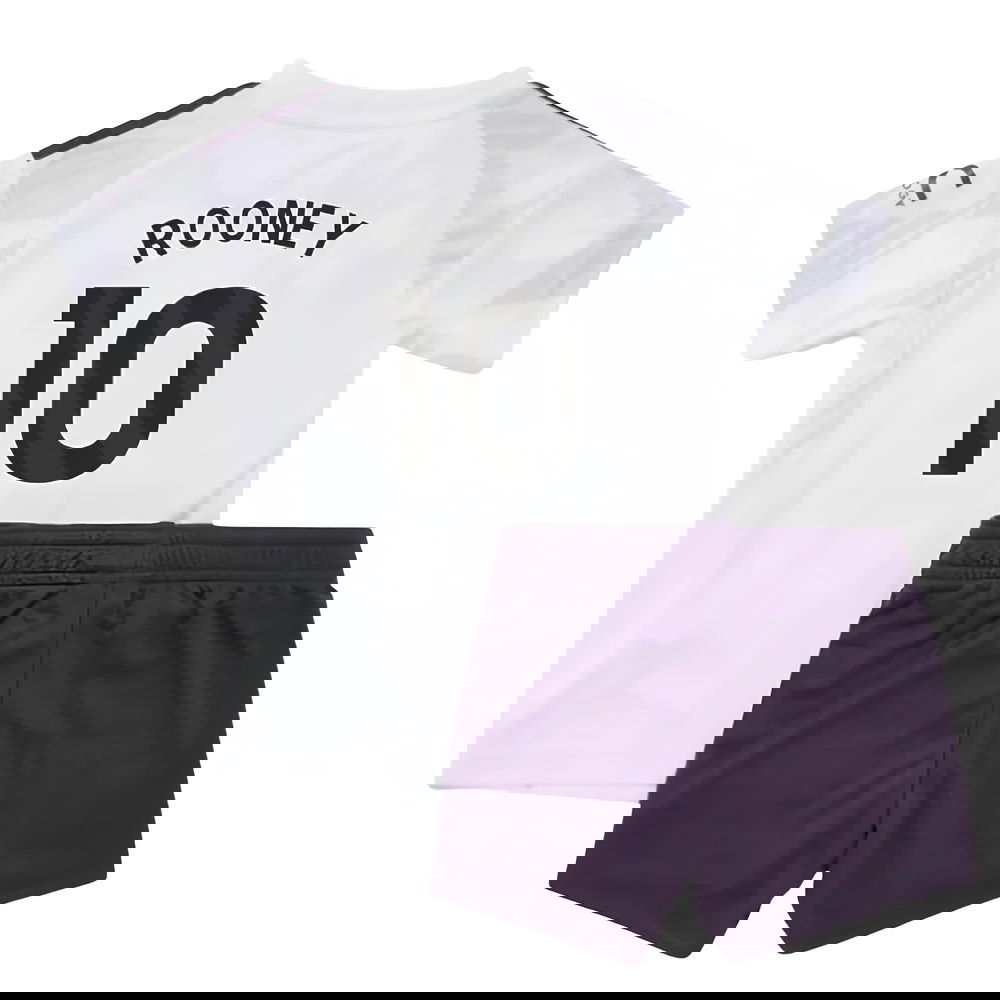 Lacné Futbalove Dresy Manchester United Detské ROONEY #10 Preč Dres 2025-2026