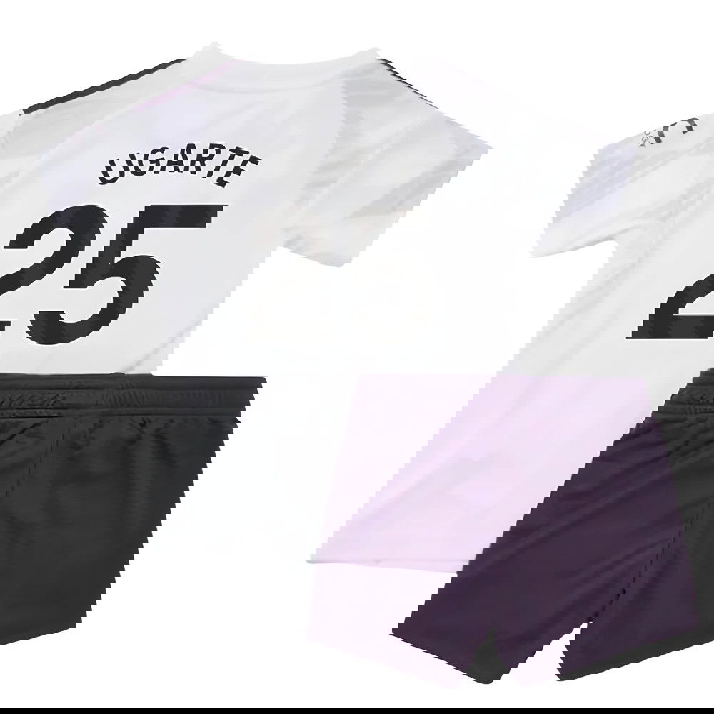 Lacné Futbalove Dresy Manchester United Detské UGARTE #25 Preč Dres 2025-2026