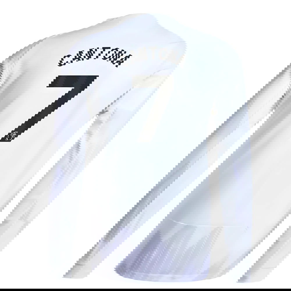 Lacné Futbalove Dresy Manchester United Dlhý Rukáv CANTONA #7 Preč Dres 2025-2026