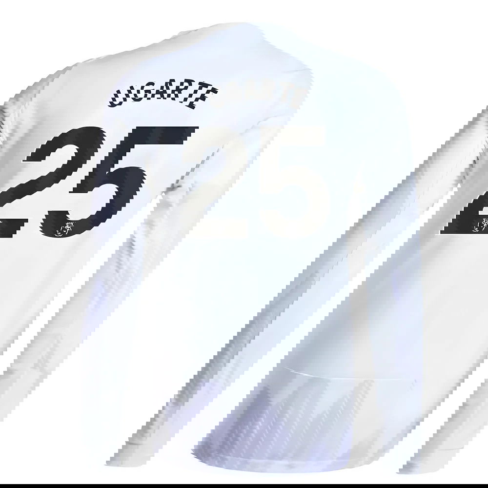 Lacné Futbalove Dresy Manchester United Dlhý Rukáv UGARTE #25 Preč Dres 2025-2026