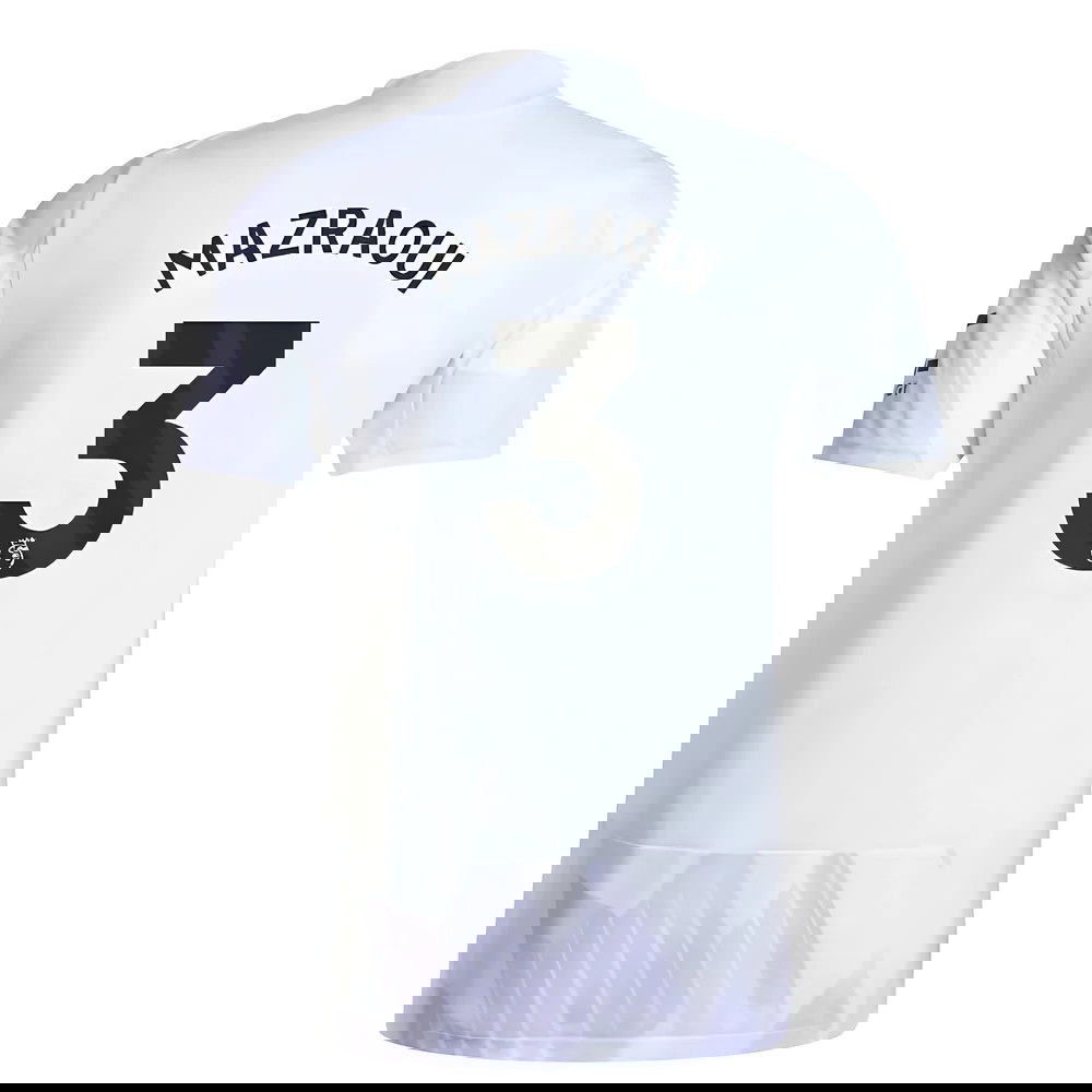 Lacné Futbalove Dresy Manchester United MAZRAOUI #3 Preč Dres 2025-2026