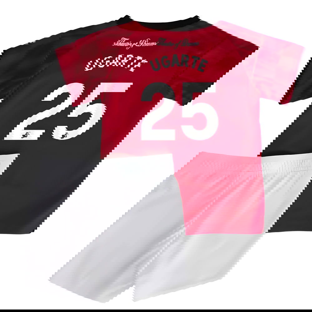 Lacné Futbalove Dresy Manchester United Detské UGARTE #25 Domáci Dres 2025-2026