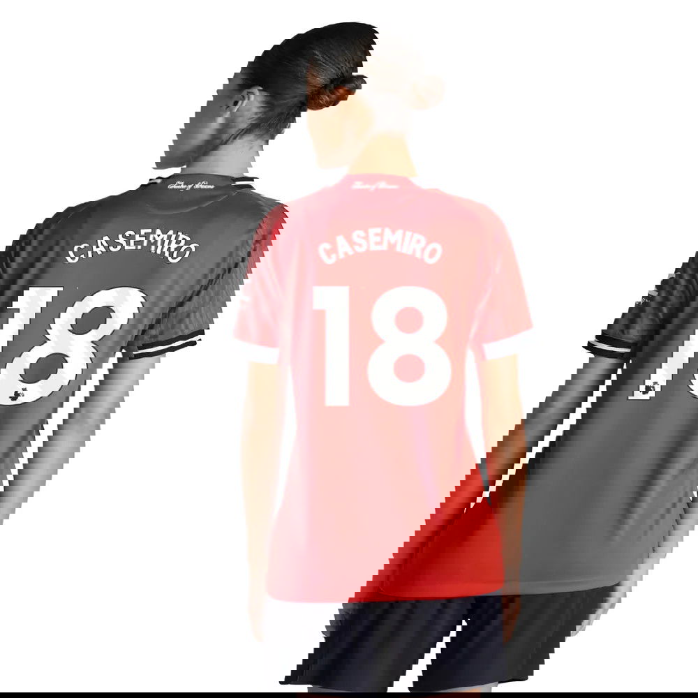 Lacné Futbalove Dresy Manchester United Dámské CASEMIRO #18 Domáci Dres 2025-2026