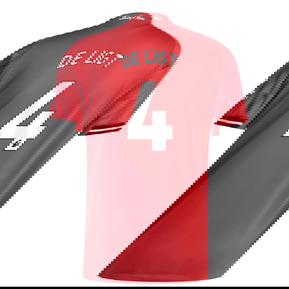 Lacné Futbalove Dresy Manchester United DE LIGT #4 Domáci Dres 2025-2026