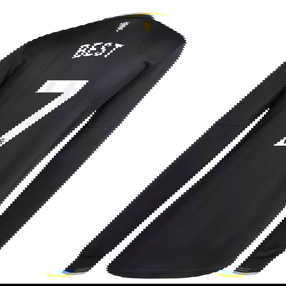 Lacné Futbalove Dresy Manchester United Dlhý Rukáv BEST #7 Tretina Dres 2025-2026