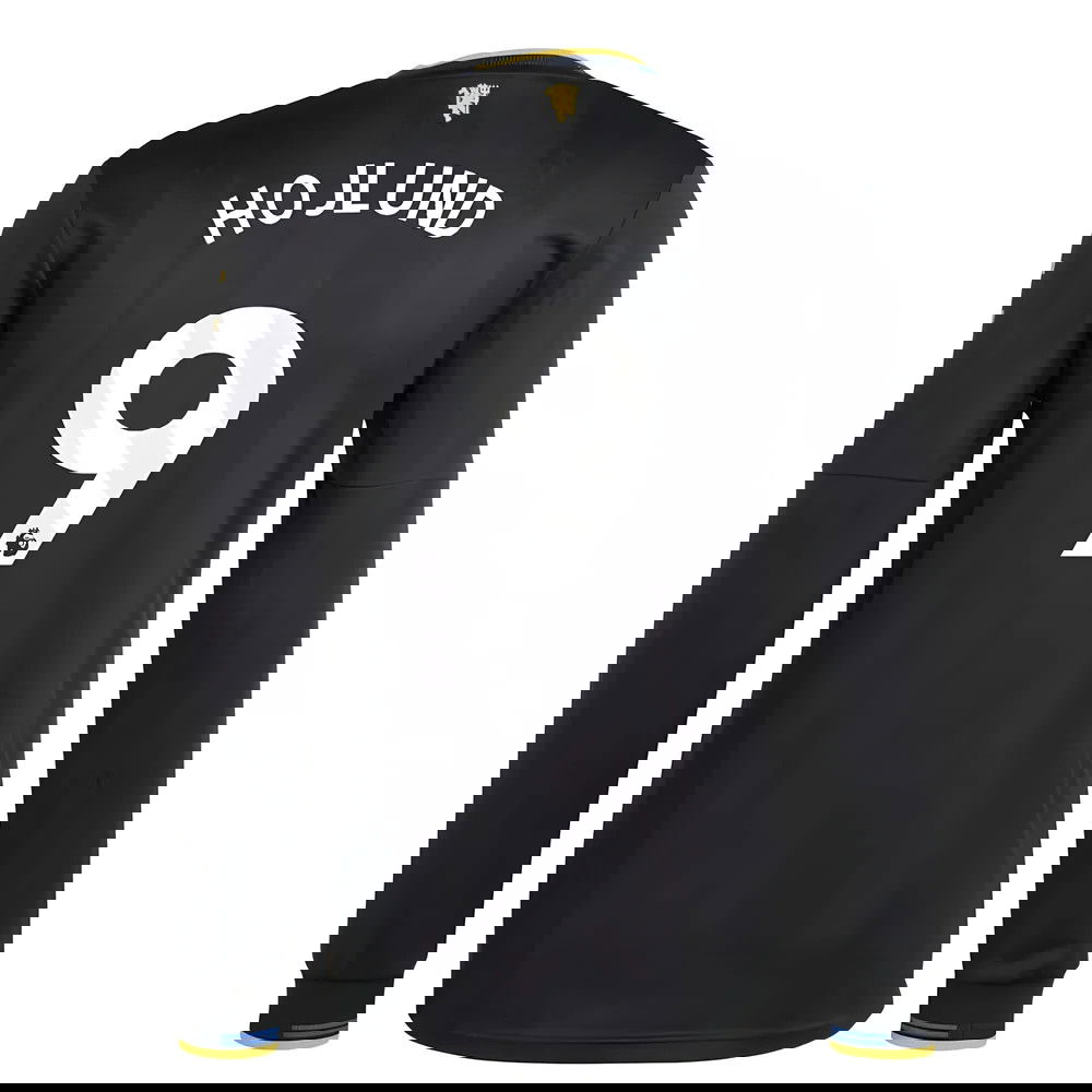 Lacné Futbalove Dresy Manchester United Dlhý Rukáv HOJLUND #9 Tretina Dres 2025-2026