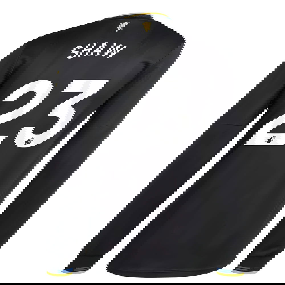 Lacné Futbalove Dresy Manchester United Dlhý Rukáv SHAW #23 Tretina Dres 2025-2026