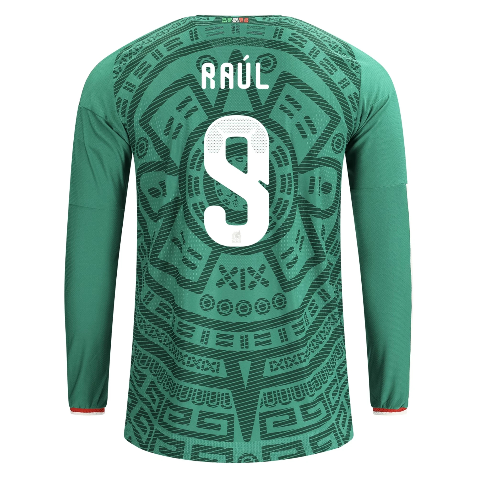 Lacné Futbalove Dresy Mexiko Dlhý Rukáv RAUL JIMENEZ #9 Domáci Dres Majstrovstvá sveta 2026