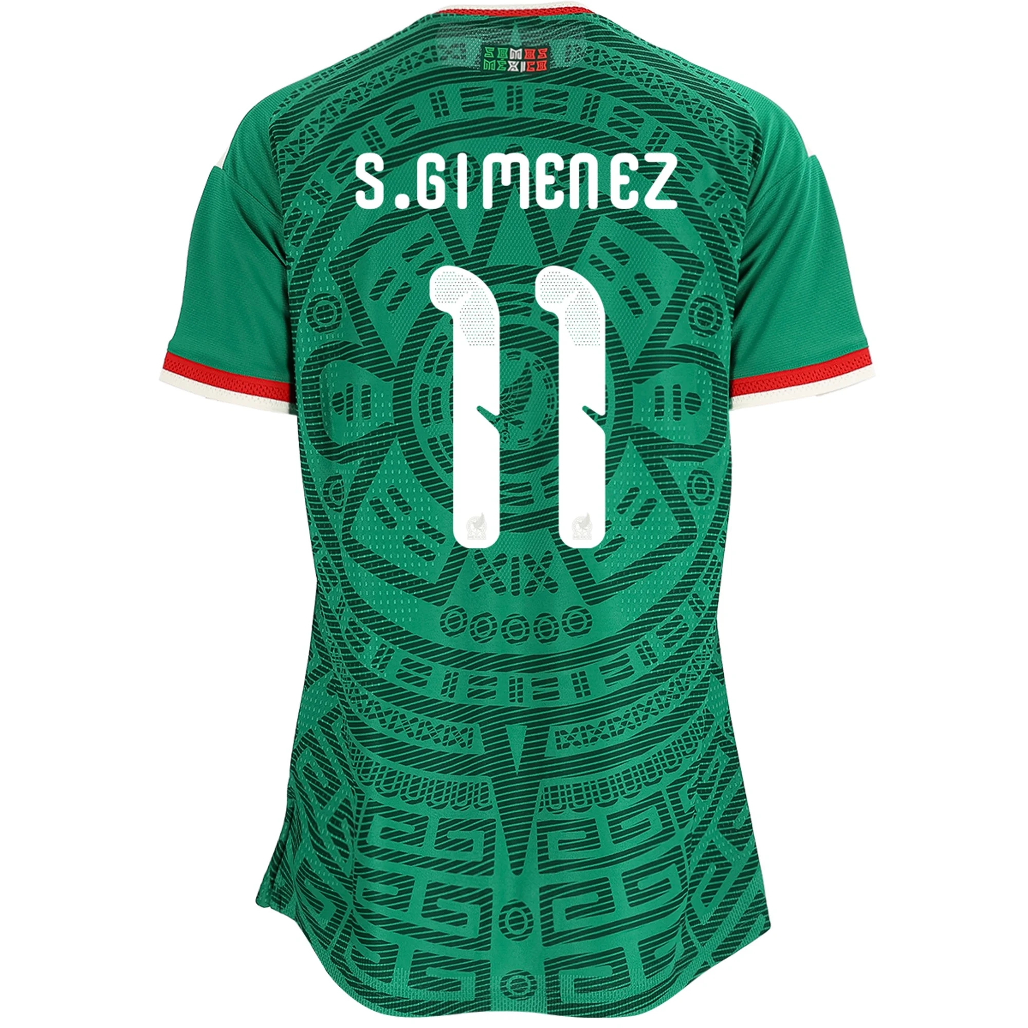 Lacné Futbalove Dresy Mexiko Dámské SANTIAGO GIMENEZ #11 Domáci Dres Majstrovstvá sveta 2026