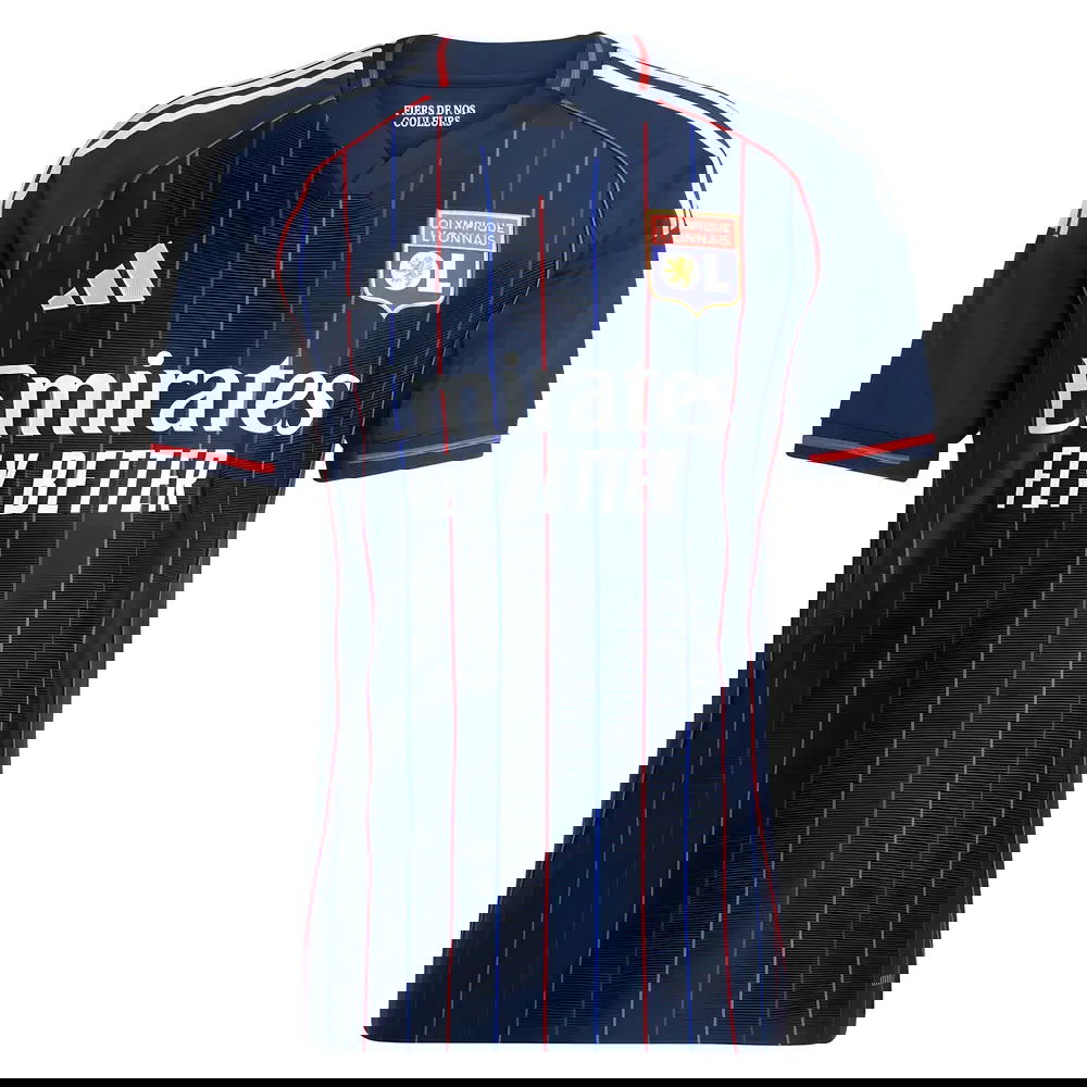 Lacné Futbalove Dresy Olympique Lyonnais Preč Dres 2025-2026