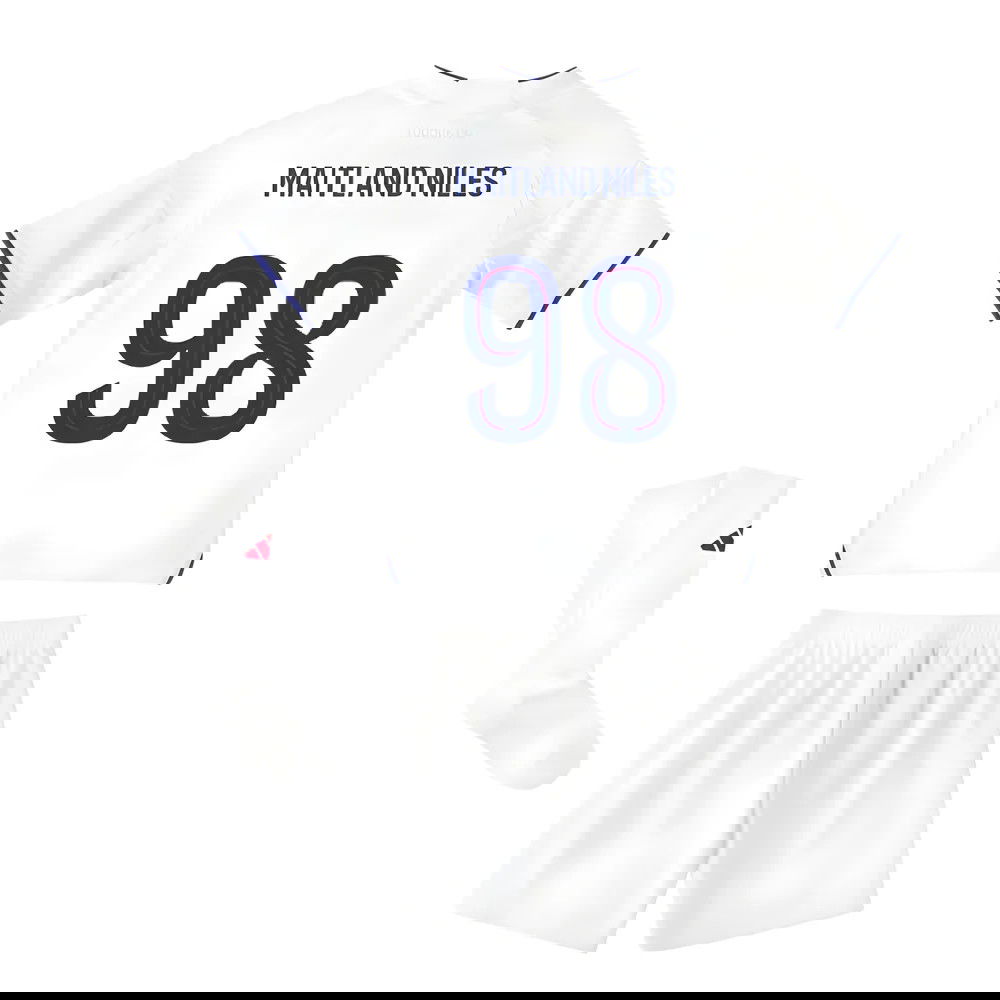 Lacné Futbalove Dresy Olympique Lyonnais Detské MAITLAND NILES #98 Domáci Dres 2025-2026