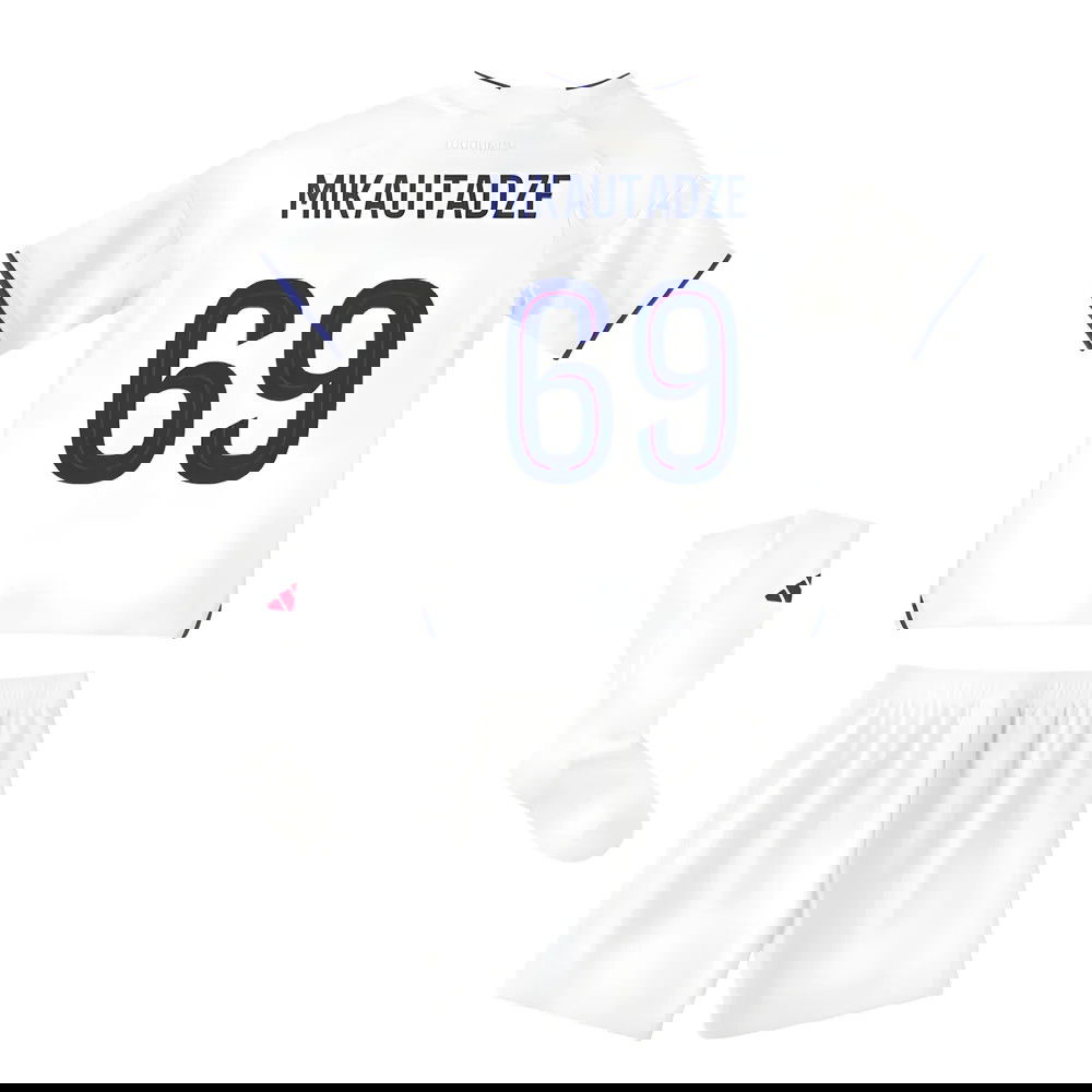 Lacné Futbalove Dresy Olympique Lyonnais Detské MIKAUTADZE #69 Domáci Dres 2025-2026