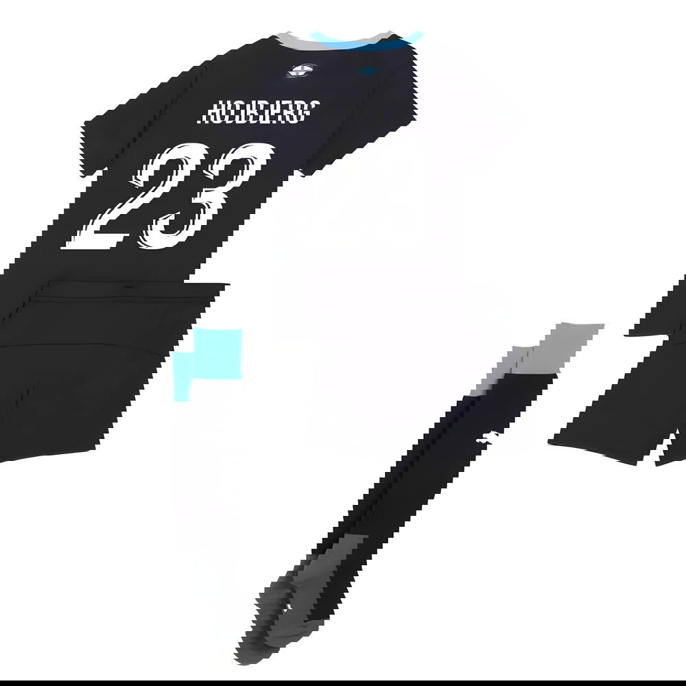 Lacné Futbalove Dresy Olympique De Marseille Detské HOJBJERG #23 Preč Dres 2025-2026