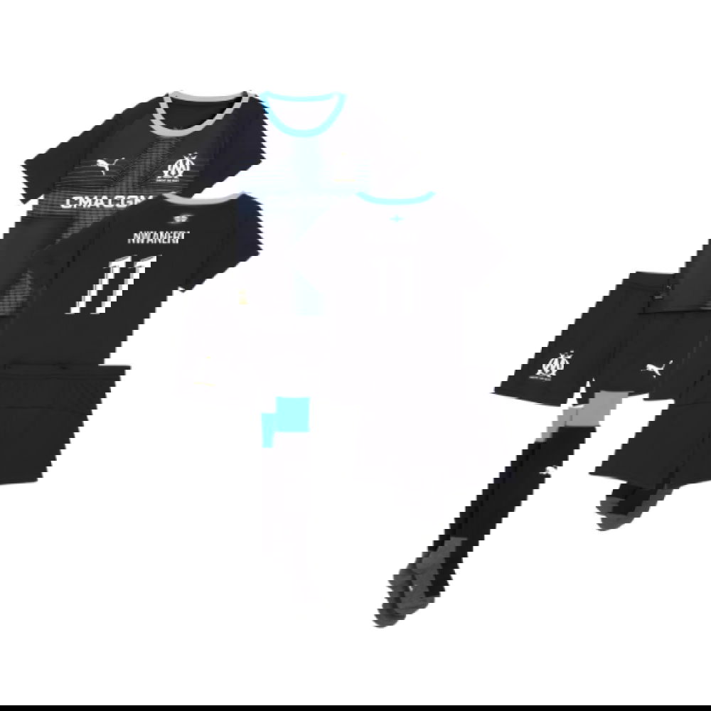 Lacné Futbalove Dresy Olympique De Marseille Detské NWANERI #11 Preč Dres 2025-2026