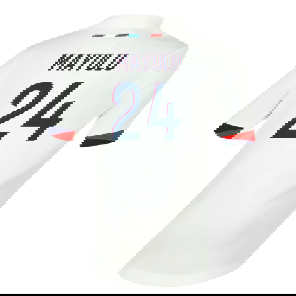 Lacné Futbalove Dresy Paris Saint Germain PSG MAYULU #24 Preč Dres 2025-2026