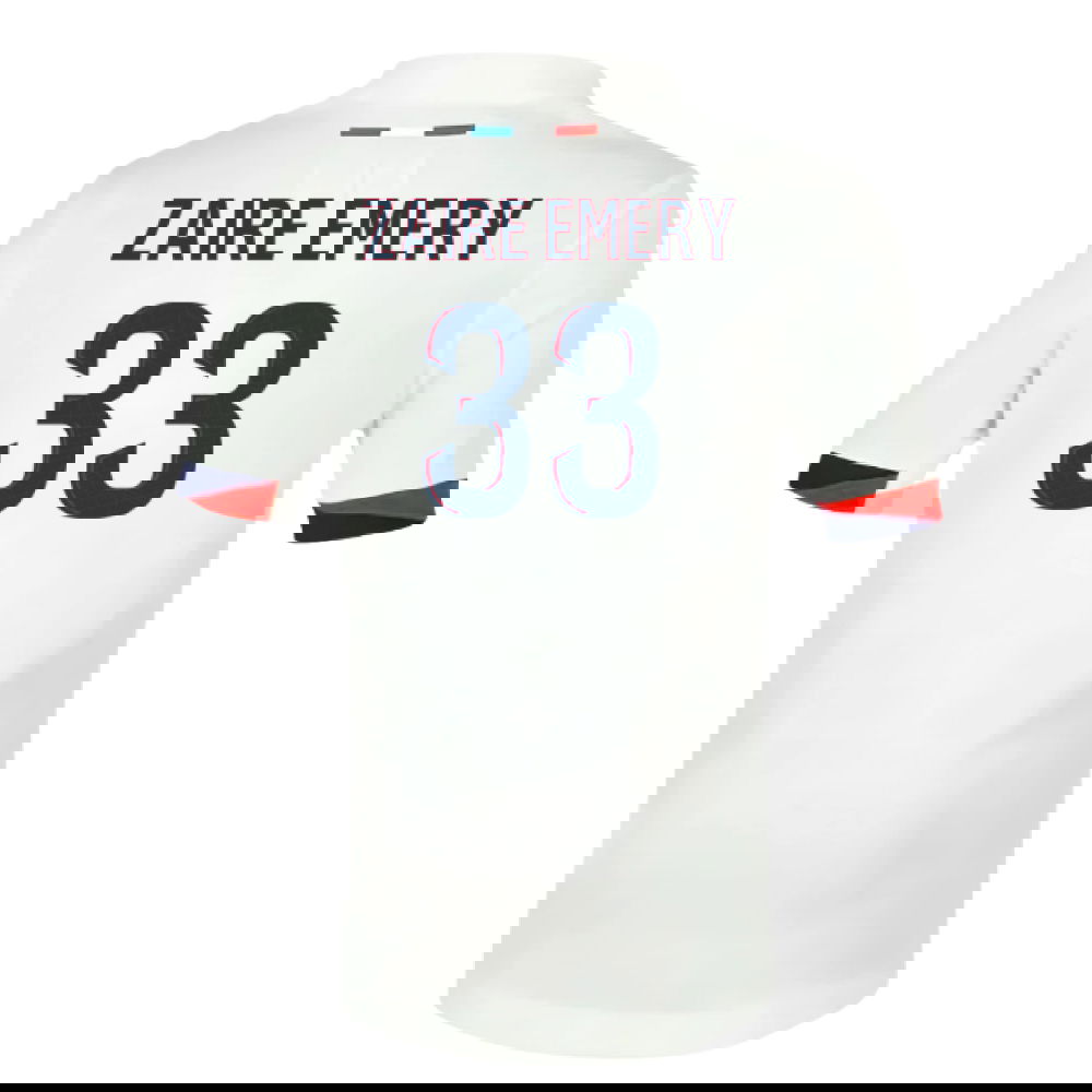 Lacné Futbalove Dresy Paris Saint Germain PSG ZAIRE EMERY #33 Preč Dres 2025-2026