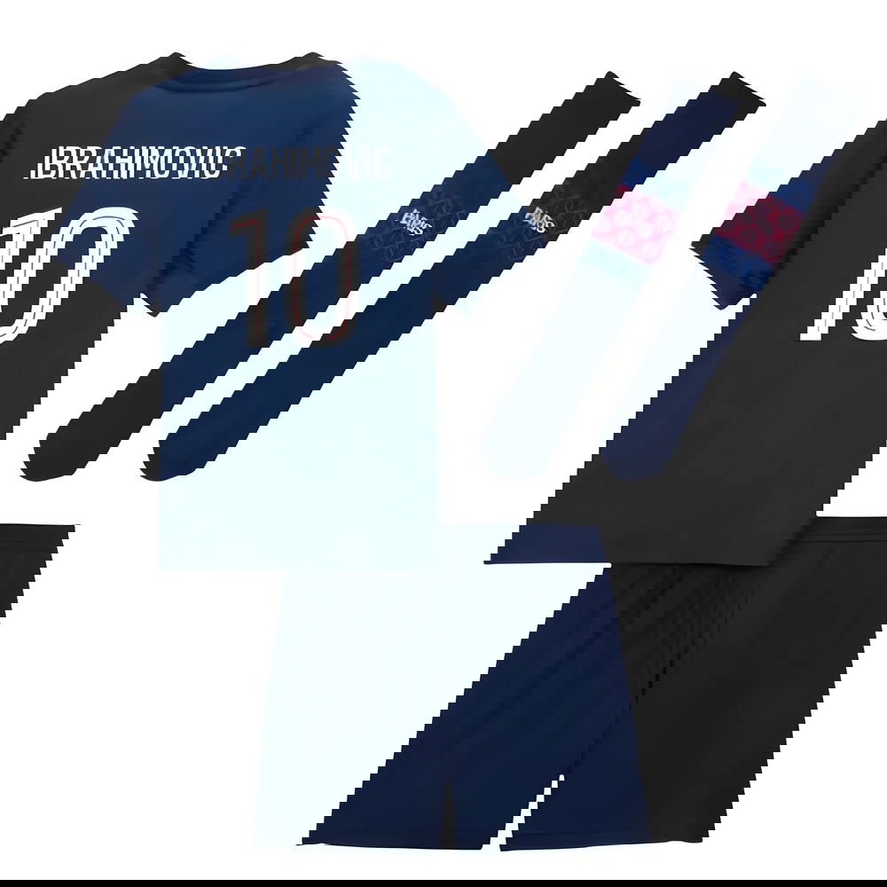 Lacné Futbalove Dresy Paris Saint Germain PSG Detské IBRAHIMOVIC #10 Domáci Dres 2025-2026