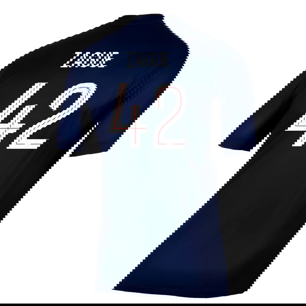 Lacné Futbalove Dresy Paris Saint Germain PSG ZAGUE #42 Domáci Dres 2025-2026
