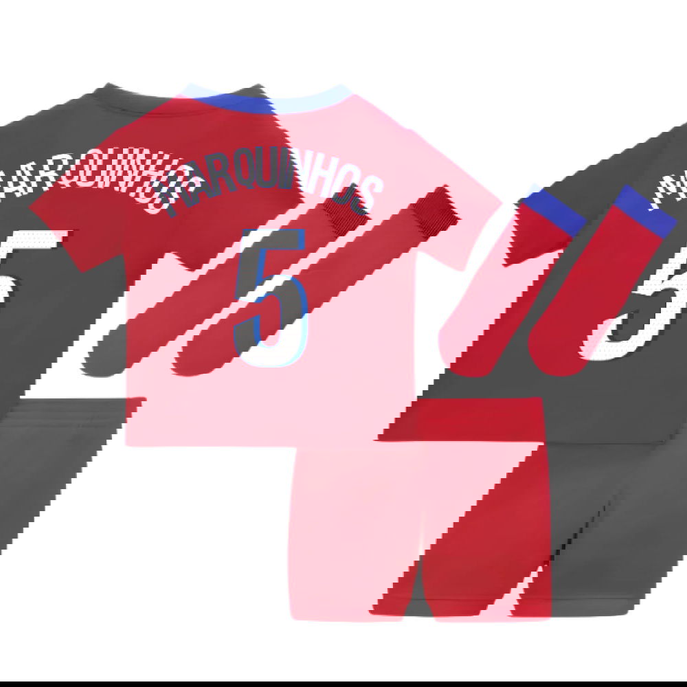 Lacné Futbalove Dresy Paris Saint Germain PSG Detské MARQUINHOS #5 Tretina Dres 2025-2026