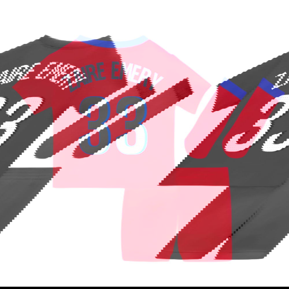 Lacné Futbalove Dresy Paris Saint Germain PSG Detské ZAIRE EMERY #33 Tretina Dres 2025-2026