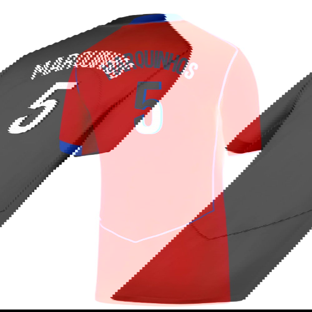 Lacné Futbalove Dresy Paris Saint Germain PSG MARQUINHOS #5 Tretina Dres 2025-2026