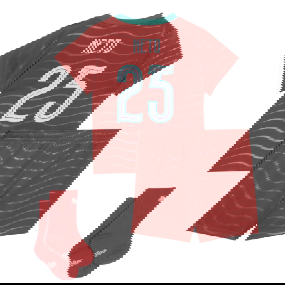 Lacné Futbalove Dresy Portugalsko Detské NETO #25 Domáci Dres Majstrovstvá sveta 2026