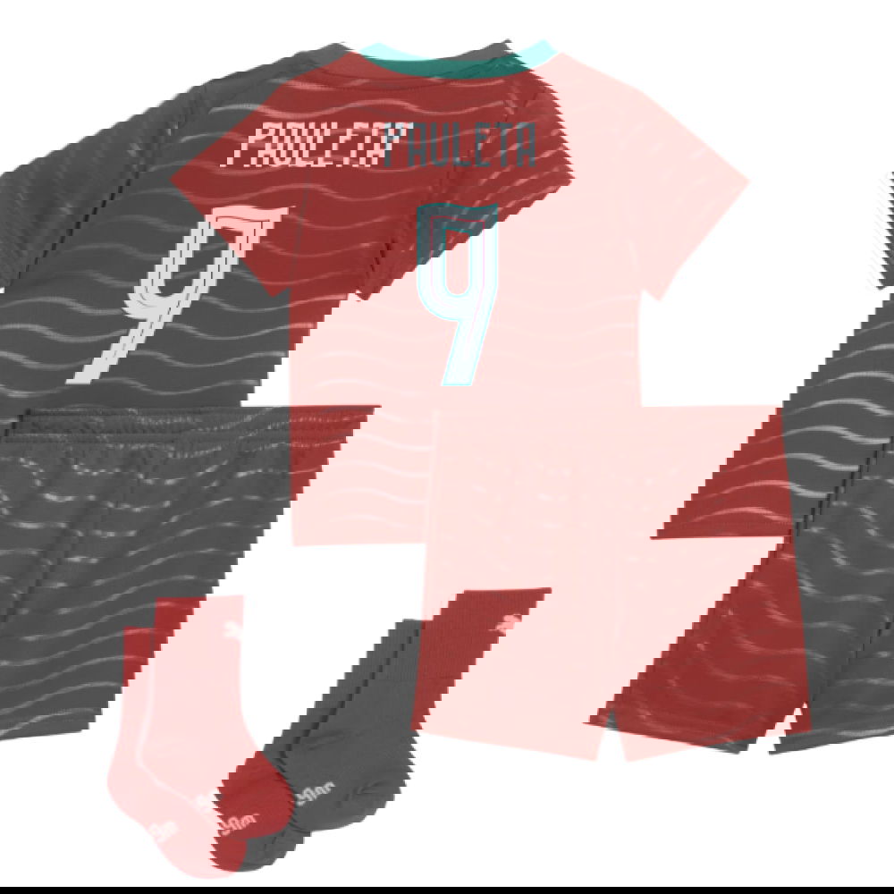 Lacné Futbalove Dresy Portugalsko Detské PAULETA #9 Domáci Dres Majstrovstvá sveta 2026